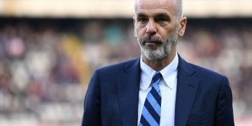 TURIN, ITALY - MARCH 18:  FC Internazionale head coach Stefano Pioli looks on prior to the Serie A match between FC Torino and FC Internazionale at Stadio Olimpico di Torino on March 18, 2017 in Turin, Italy.  (Photo by Valerio Pennicino/Getty Images)