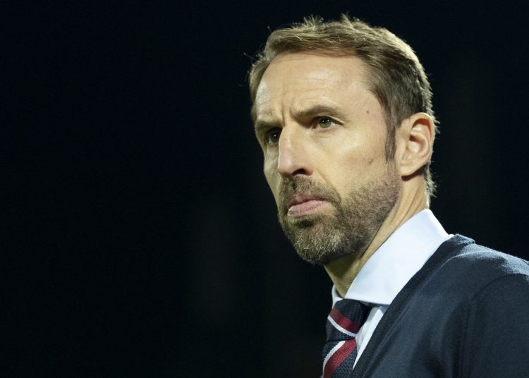 England manager Gareth Southgate
Kosovo v England Group A Qualifier football match, UEFA Euro 2020, Fadil Vokrri Stadium, Pristina, Kosovo - 17 Nov 2019
Photo: Eddie Keogh for The FA